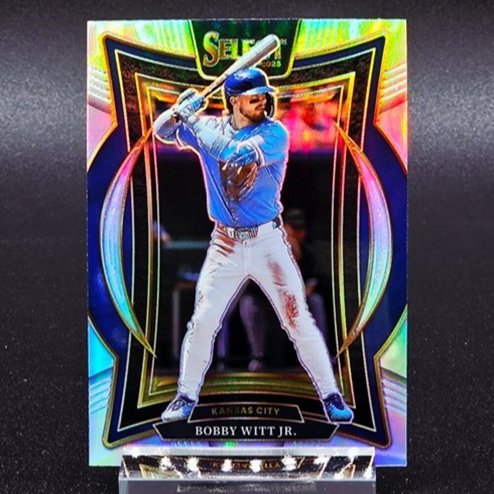 Bobby Witt Jr Select Silver Prizm Insert Kansas City Royals Star
